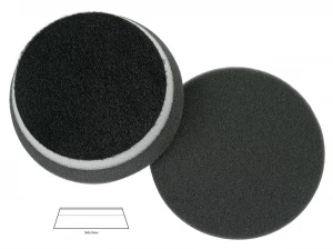 Полировальный диск поролон финишный Black finishing heavy duty orbital pad (no centre hole) 90*25mm